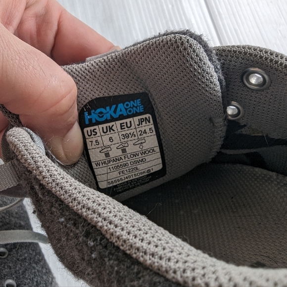 HOKA One One Hupana Flow Wool Women's Sneakers - Picture 5 of 12